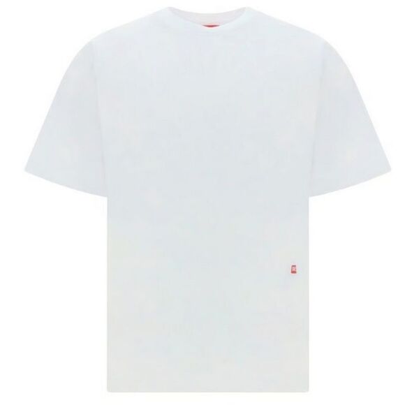 Diesel Unisex Adult Graffiti Logo T-Shirt / White